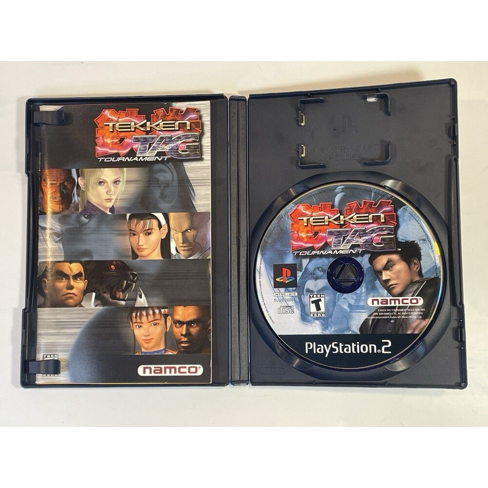 Tekken Tag Tournament PlayStation 2 PS2 CIB w/ Manual TESTED Blockbuster sticker - Picture 3 of 3